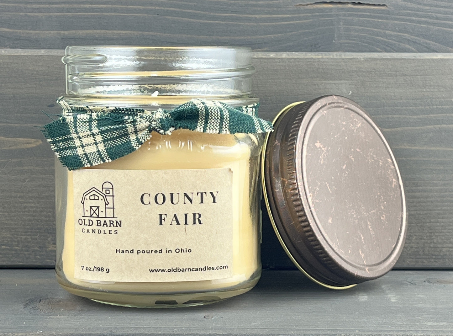 County Fair Mason Jar Candle