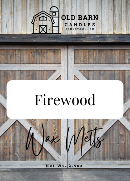 Firewood Wax Melts
