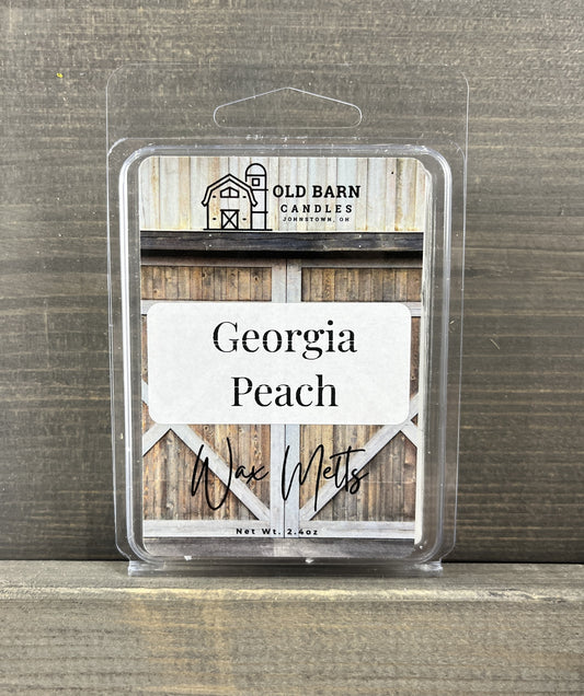 Georgia Peach Wax Candle Melts