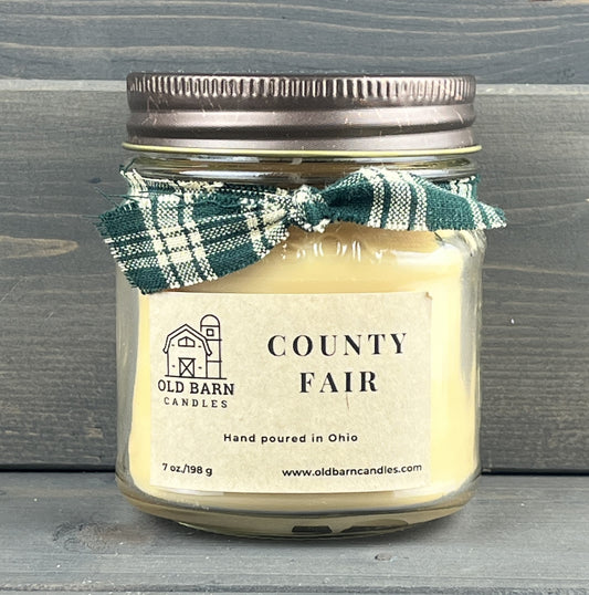 County Fair Mason Jar Candle