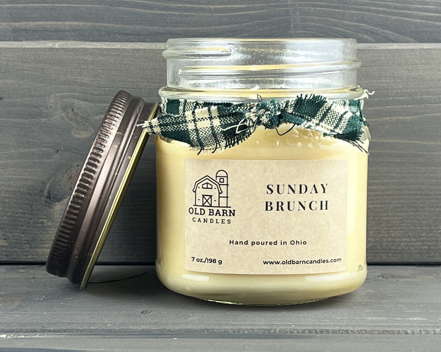 Sunday Brunch Mason Jar Candle