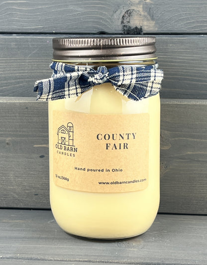 County Fair Mason Jar Candle