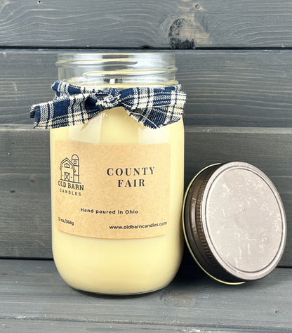 County Fair Mason Jar Candle