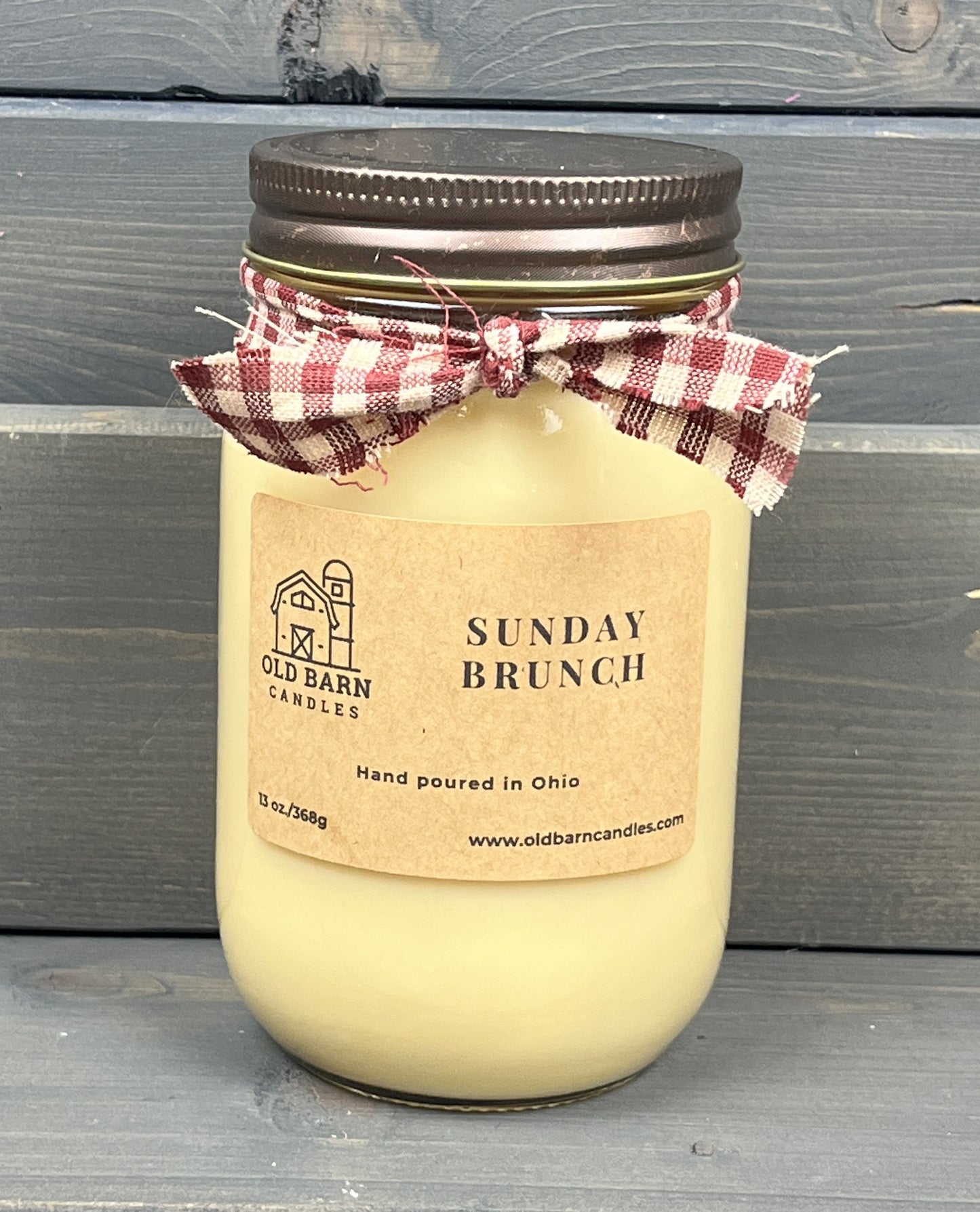 Sunday Brunch Mason Jar Candle