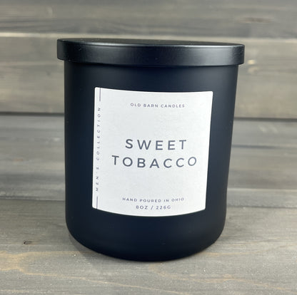 Sweet Tobacco Matte Black Jar