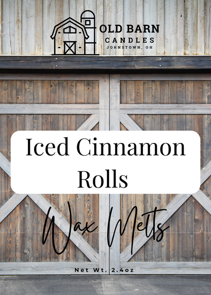 Iced Cinnamon Rolls Wax Melts