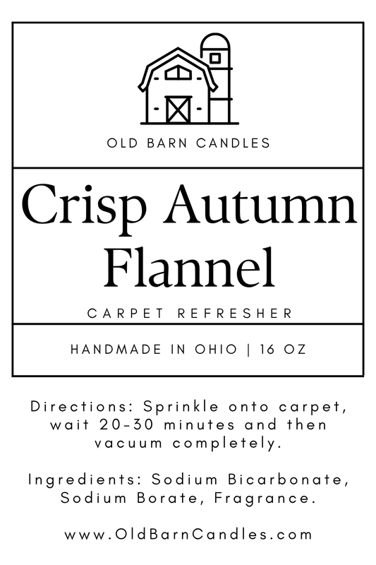 Crisp Autumn Flannel Carpet Refresher