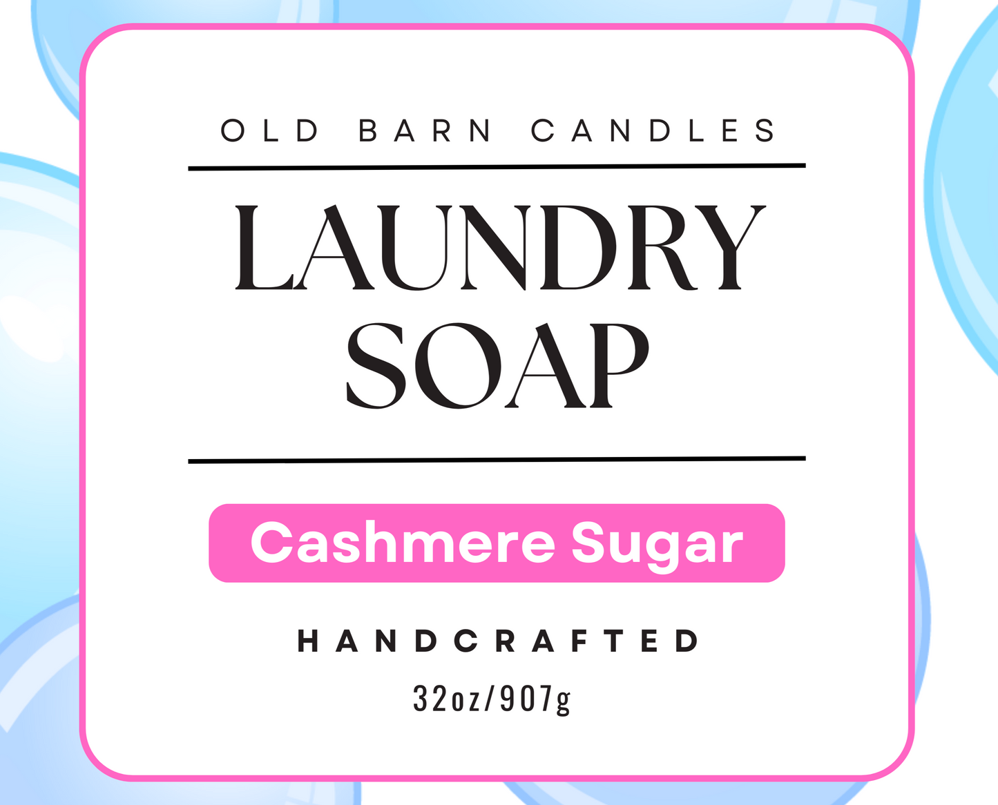 32oz Laundry Soap