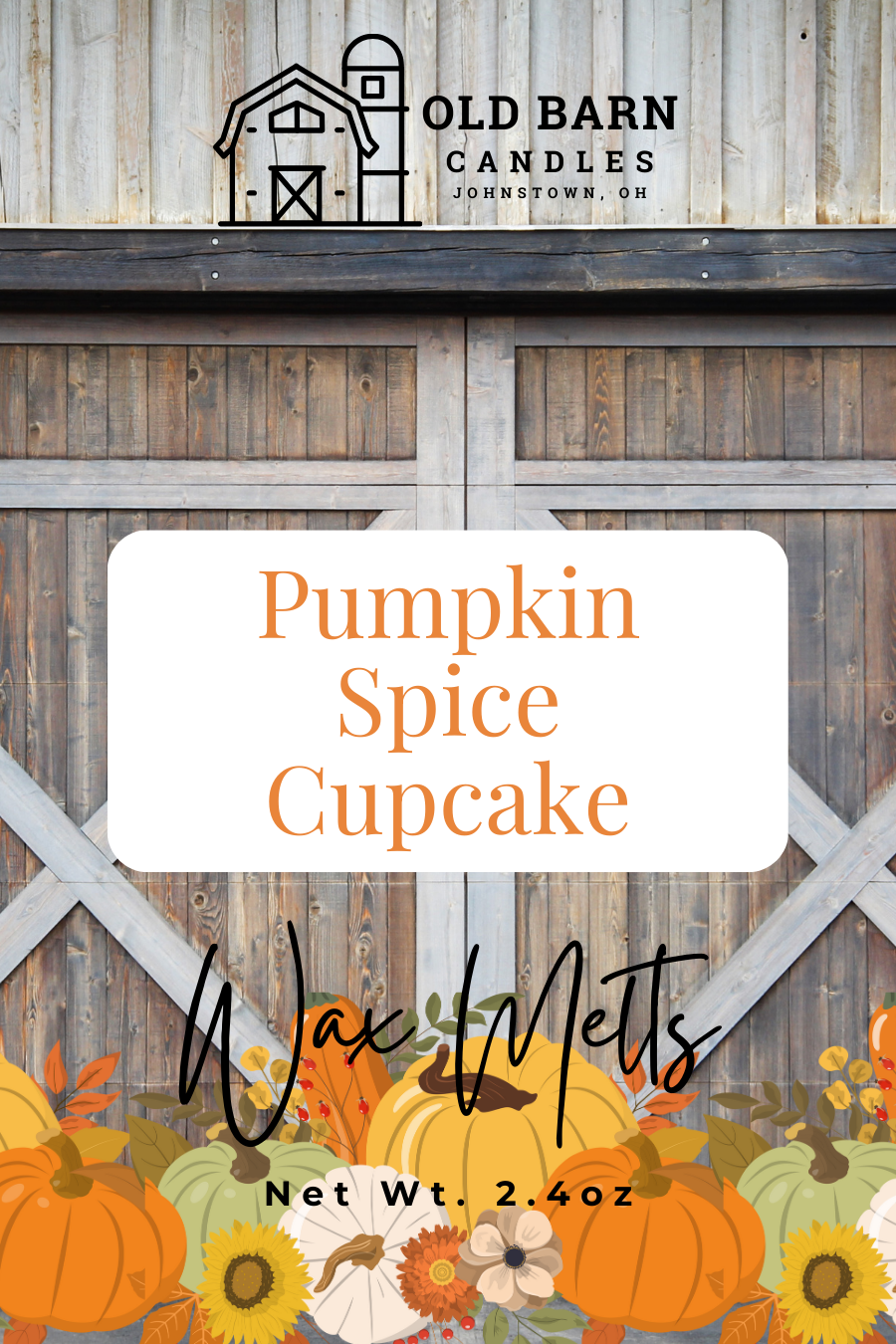 Pumpkin Spice Cupcake Wax Melts
