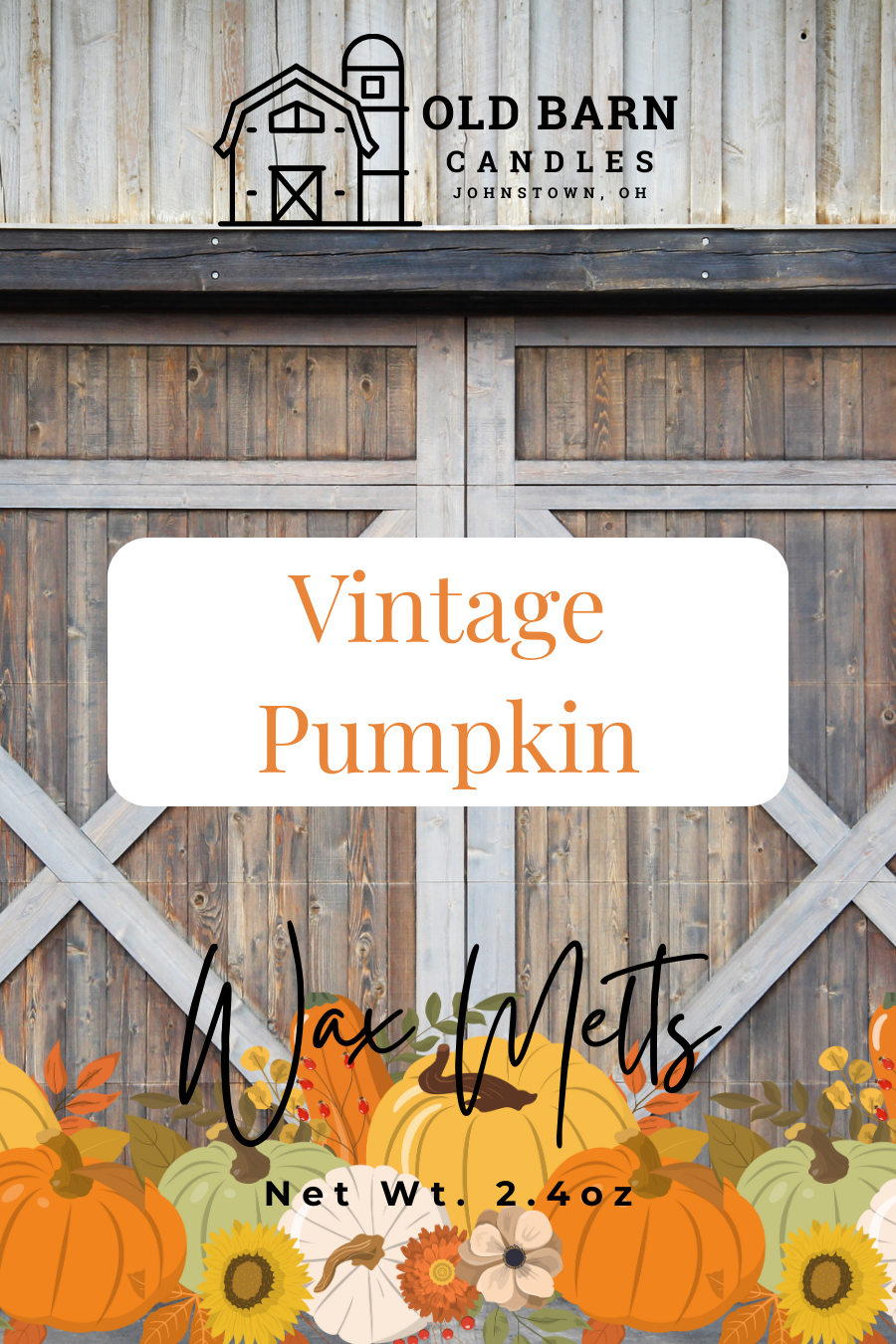 Vintage Pumpkin Wax Melts