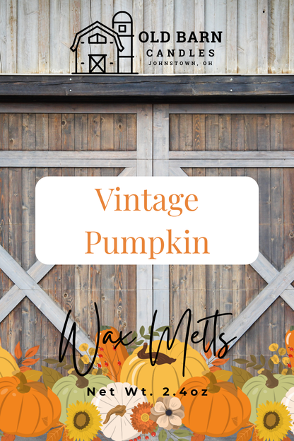 Vintage Pumpkin Wax Melts